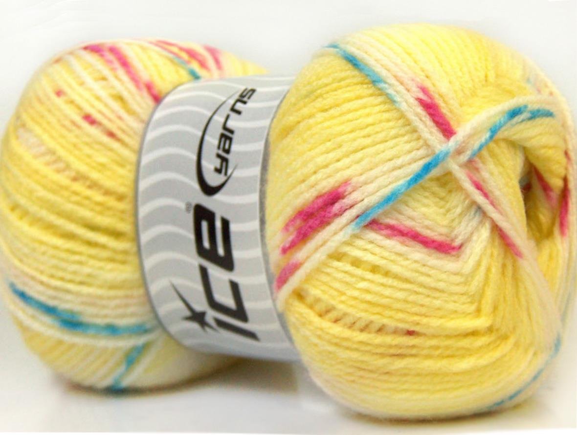 Baby Design Pink, Blue, White, Yellow