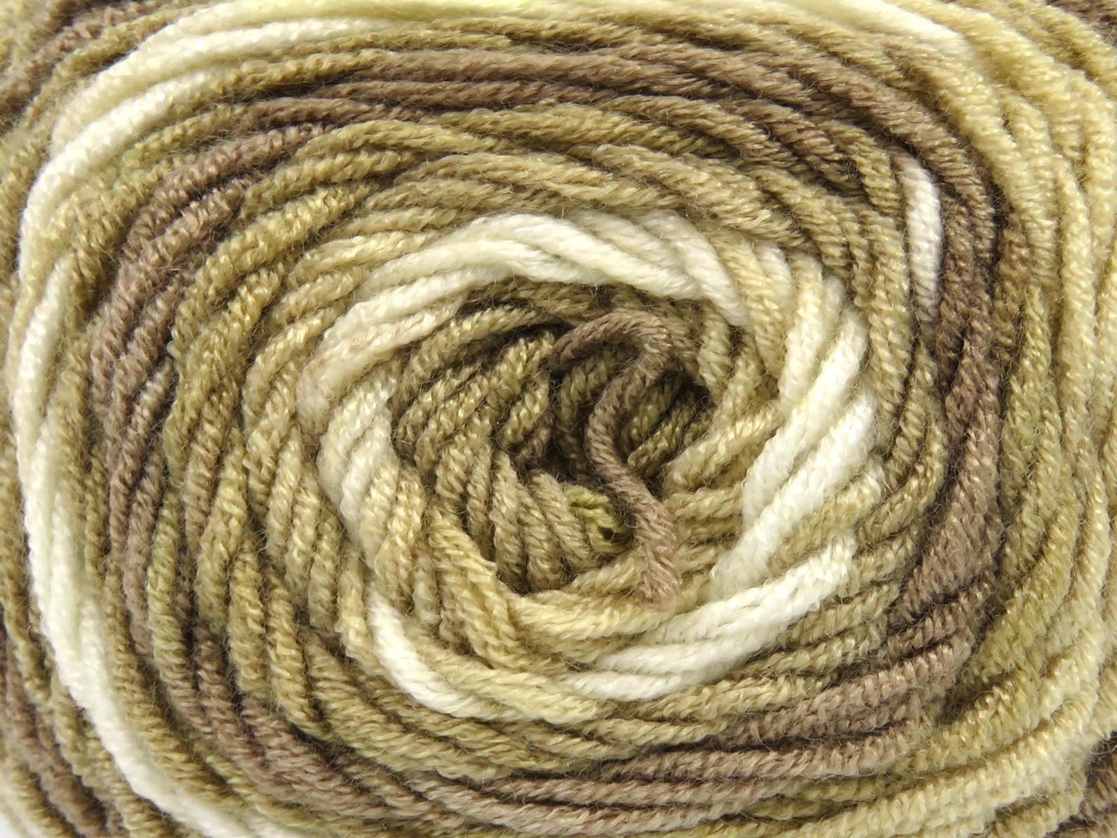 Baby Dream Batik Cream, Camel Shades