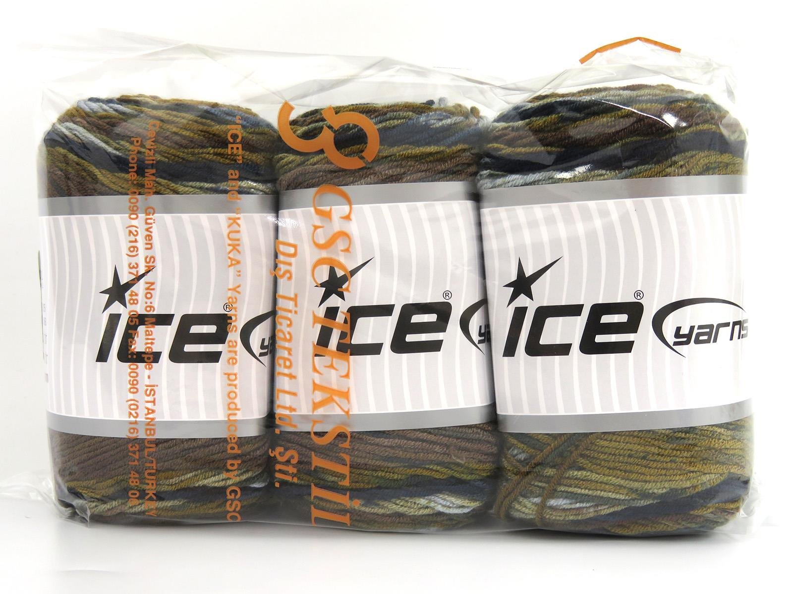 Baby Dream Batik Gold, Brown Shades, Blue Shades