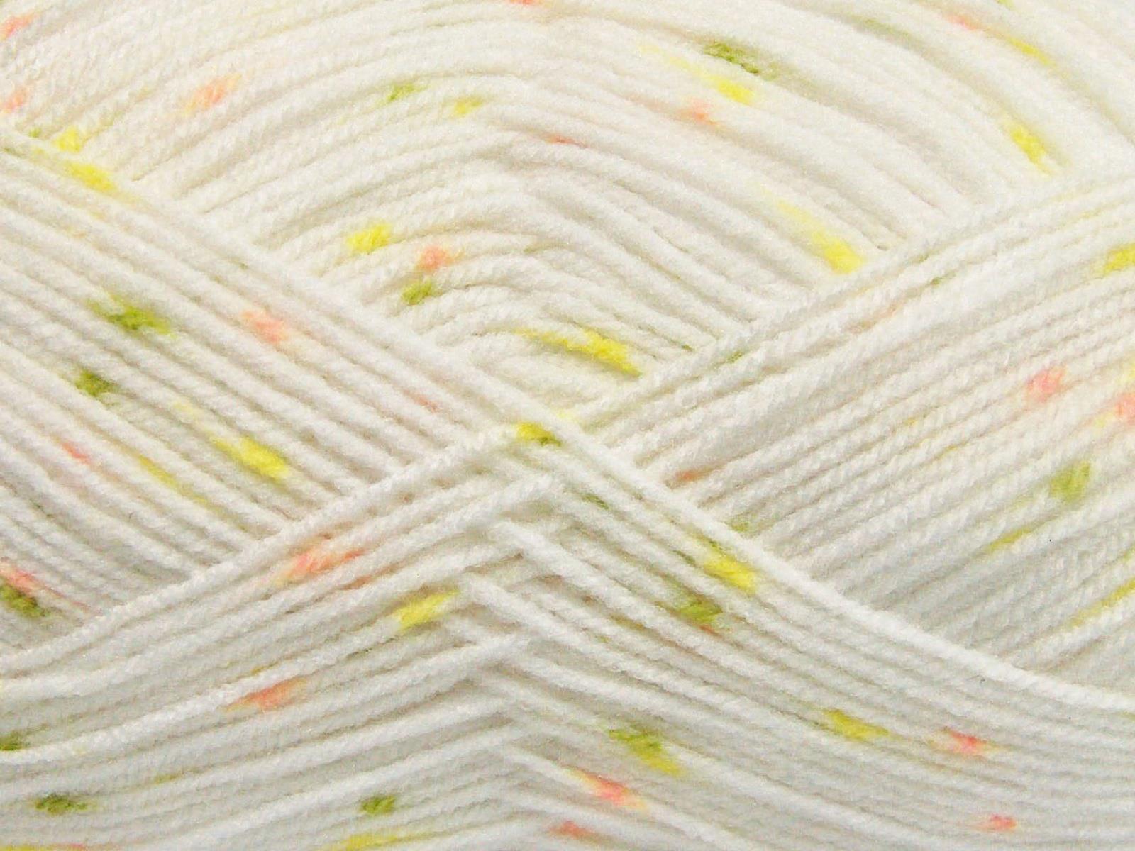 Baby Lollipop White, Yellow, Light Green, Light Salmon