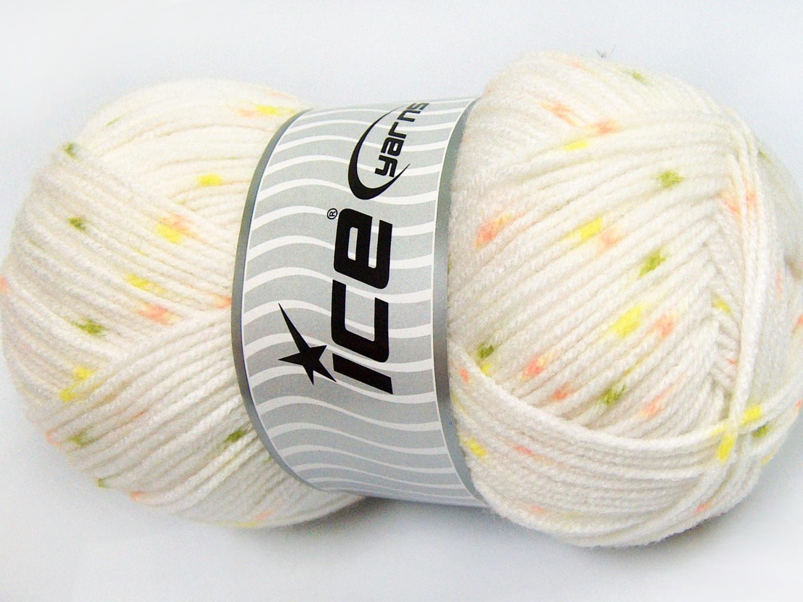 Baby Lollipop White, Yellow, Light Green, Light Salmon