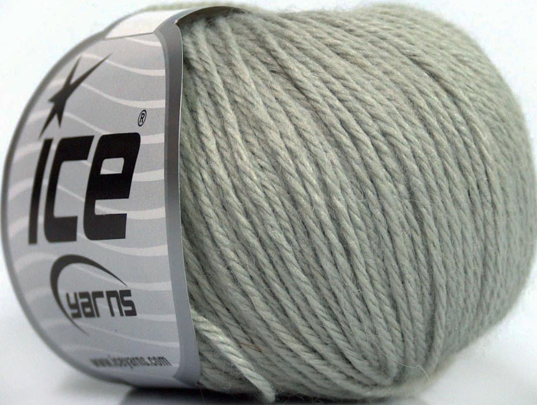 Baby Merino DK Light Grey