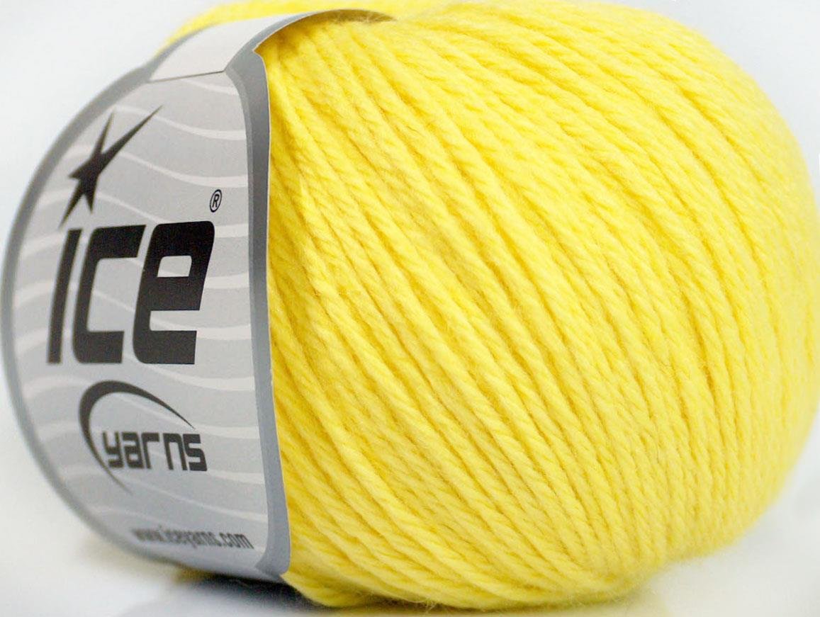 Baby Merino DK Light Yellow