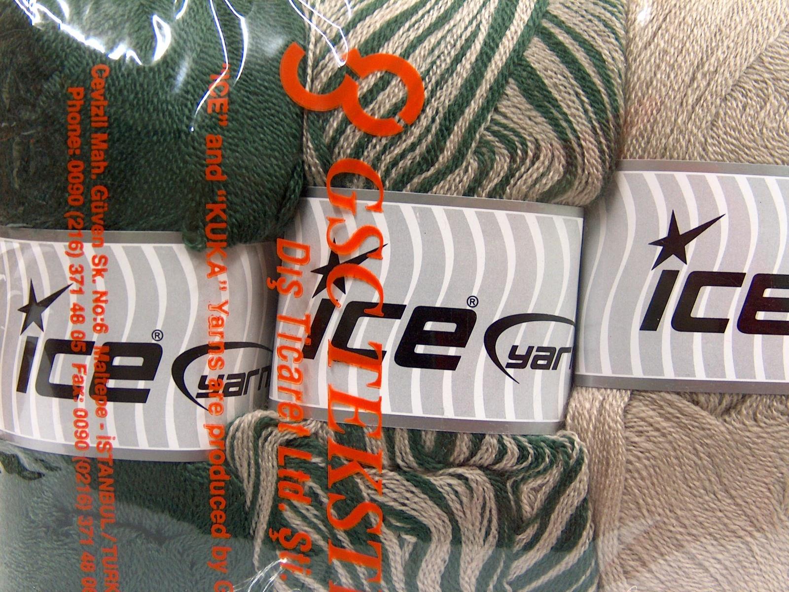 Baby Ombre Green, Beige