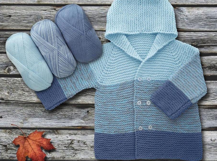 Baby Ombre Lilac Shades, Baby Blue