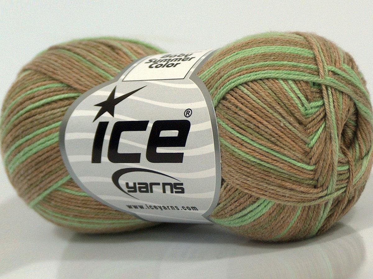 Baby Summer Color Light Brown, Green Shades