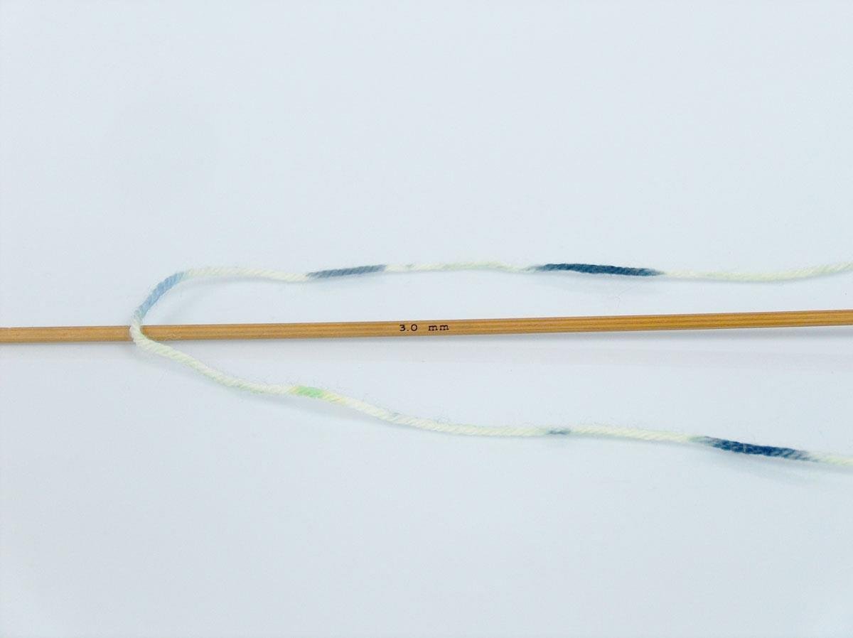 Baby Superwash Merino Print Green Shades, Blue Shades