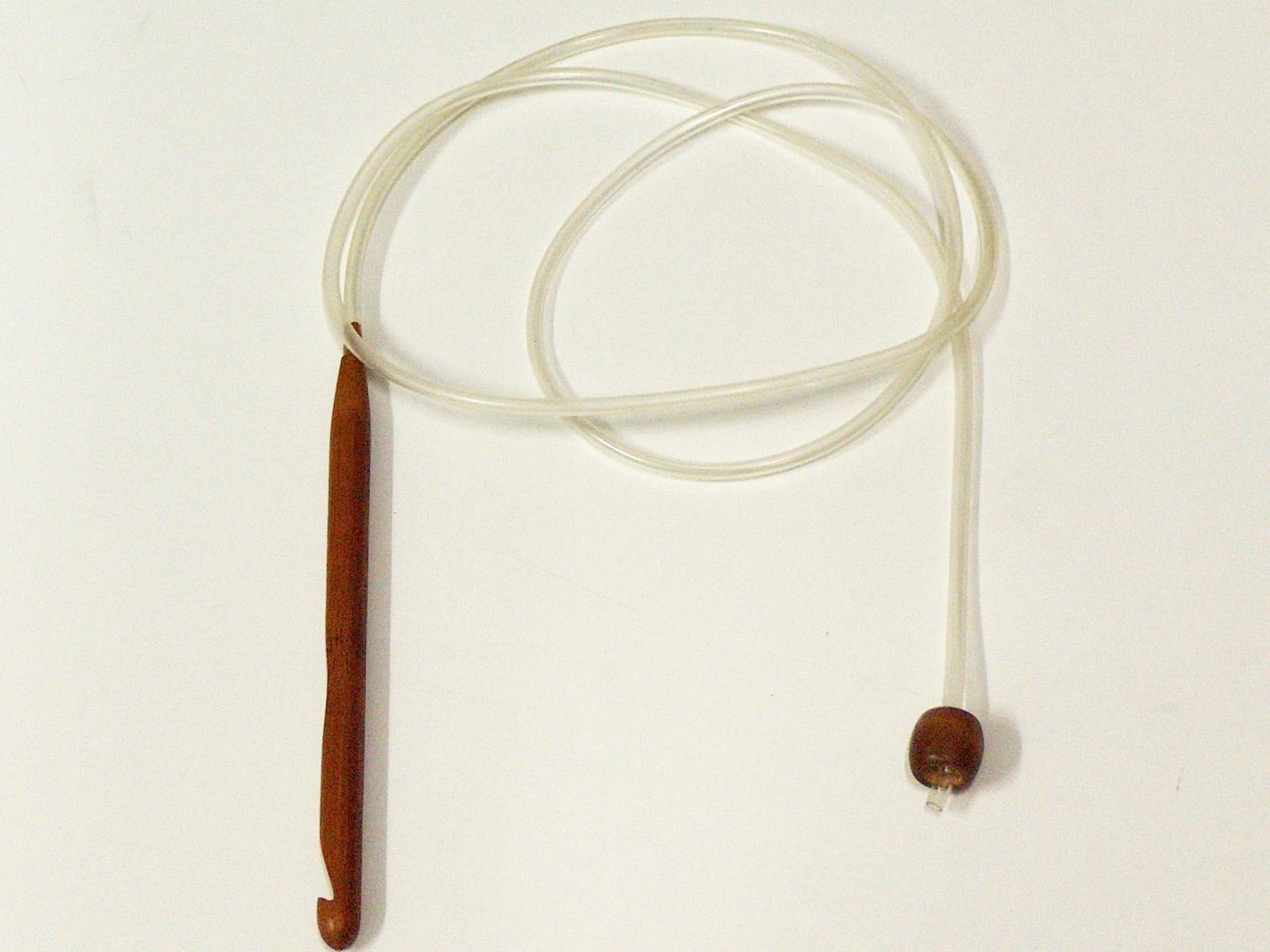 Bamboo Afghan/Tunisian Crochet Hook . 9 mm (M/13)