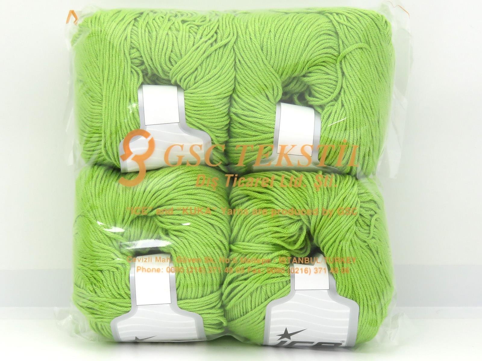 Bamboo Merino Pistachio Green