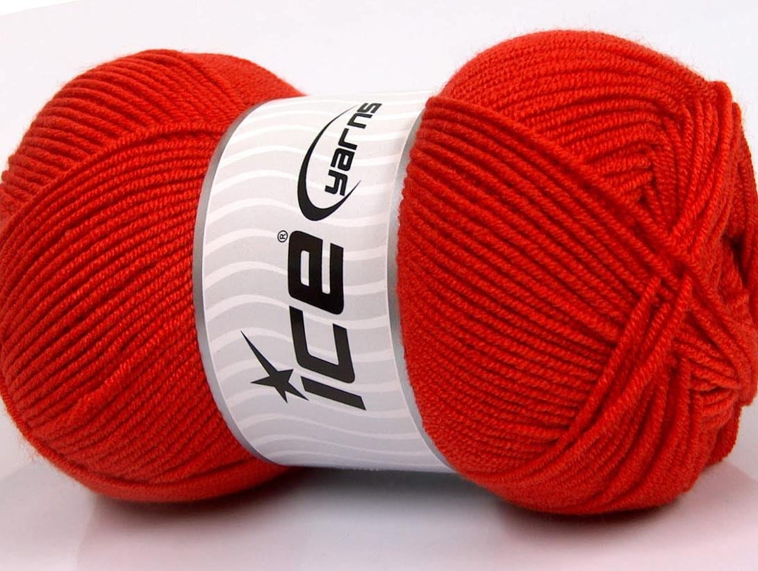 Bamboo Soft Fine Tomato Red