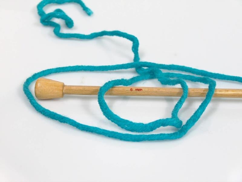 Batik Chunky Turquoise, Grey, Blue Shades