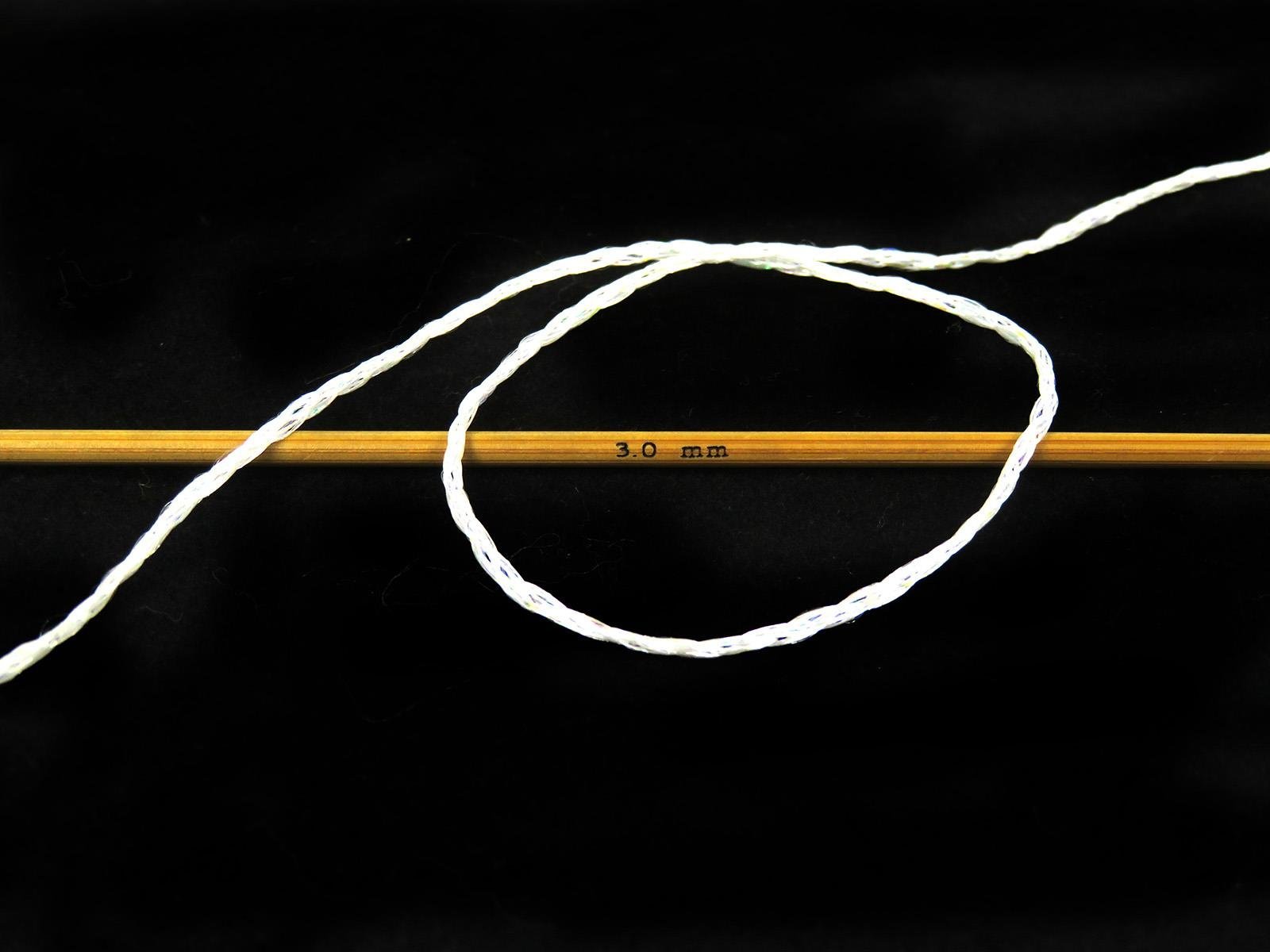 Bella Glitz White, Iridescent