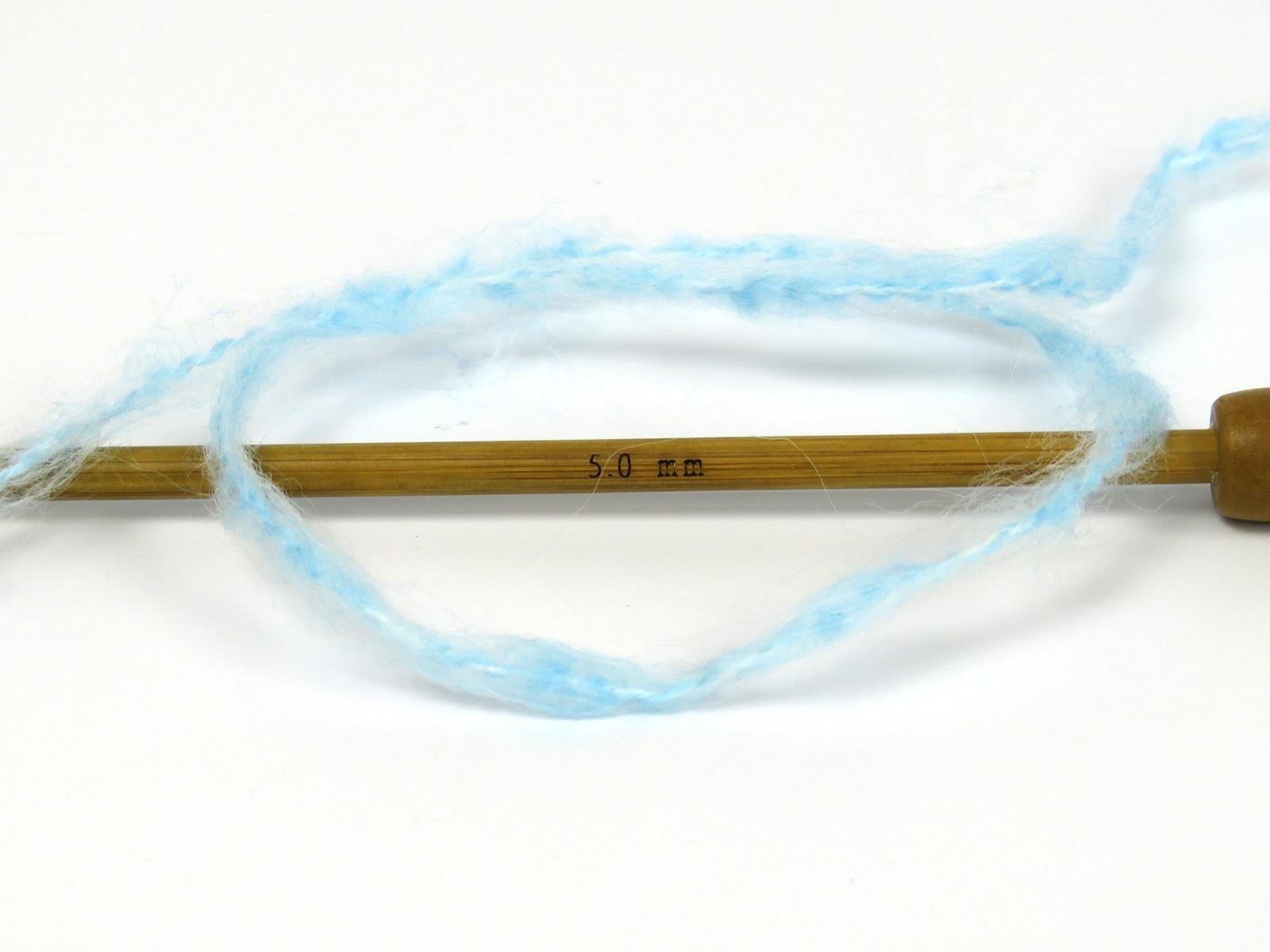 Bella Mohair Pink, Blue, Yellow