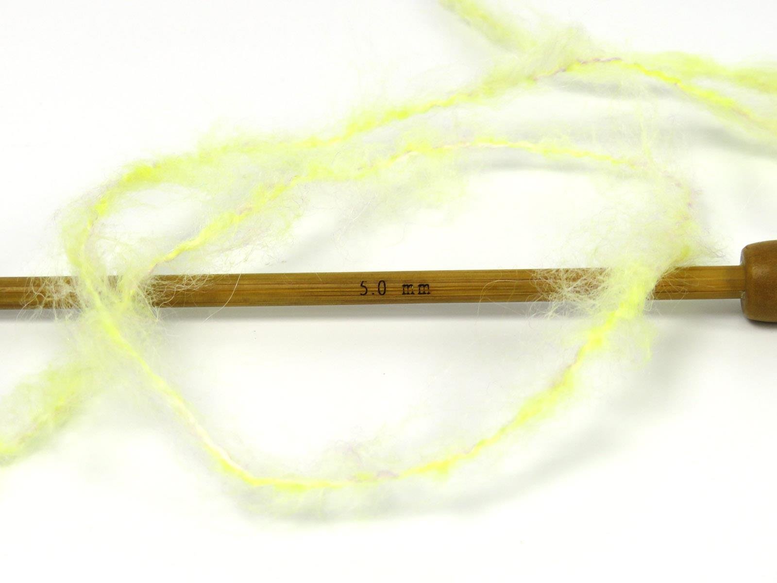 Bella Mohair White, Lilac, Turquoise, Yellow