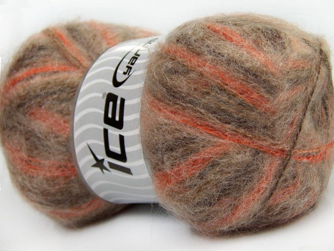 Bermuda Mohair Brown Shades, Copper