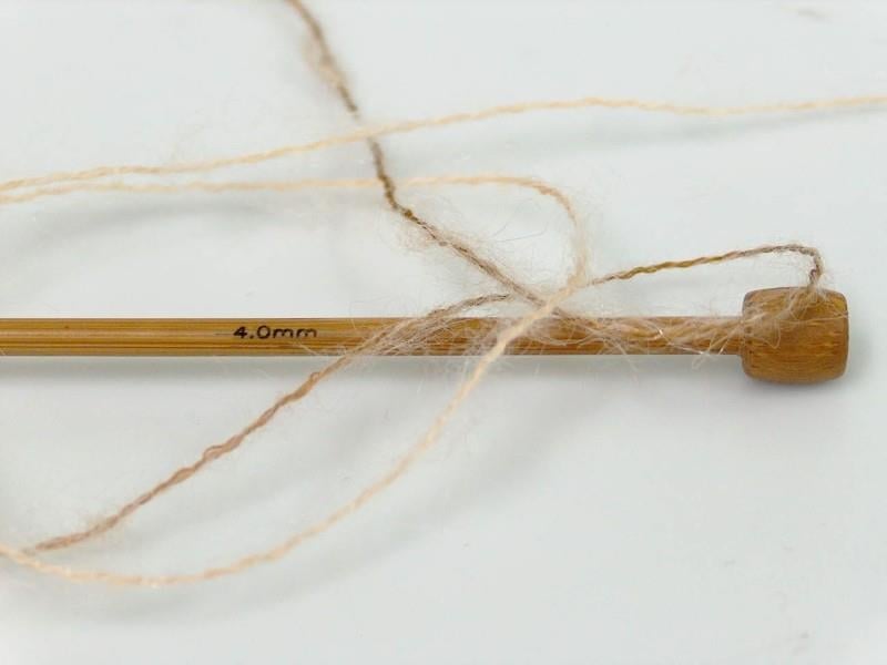 Bermuda Mohair White, Cream, Camel