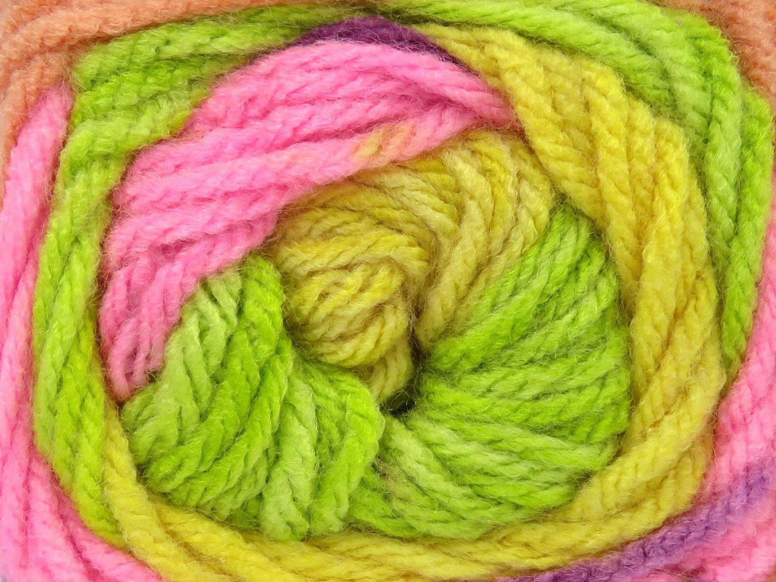 Big Bang Pink, Purple, Orange, Green Shades