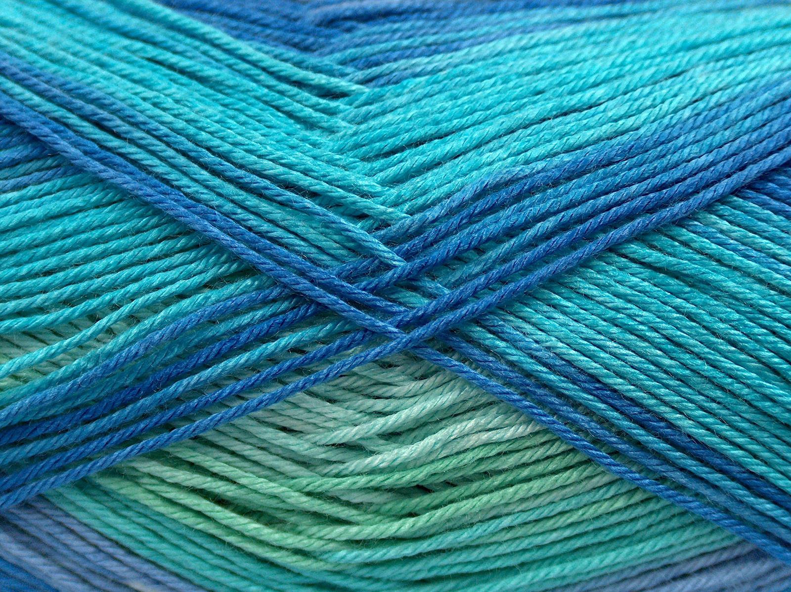 Biscuit Blue, Turquoise, Green Shades, Lilac Shades