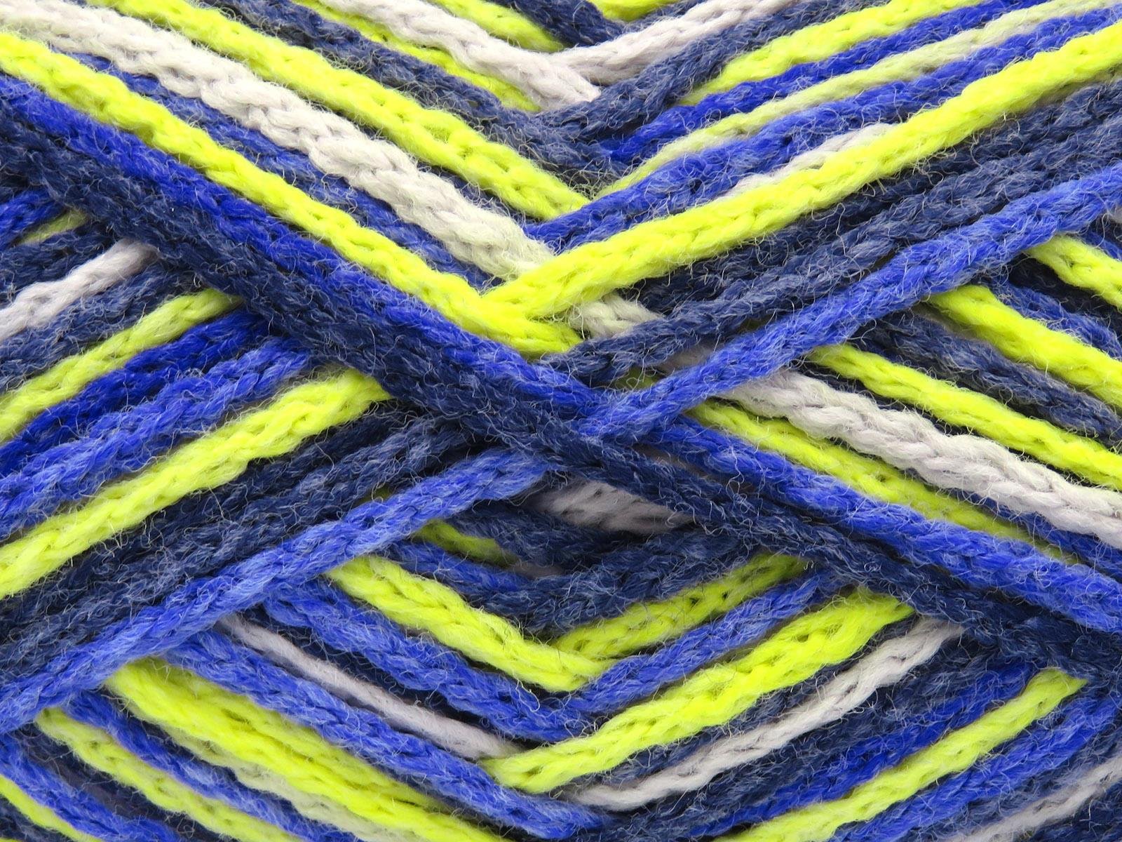 Bonfire Air Blue Shades, Beige, Neon Yellow