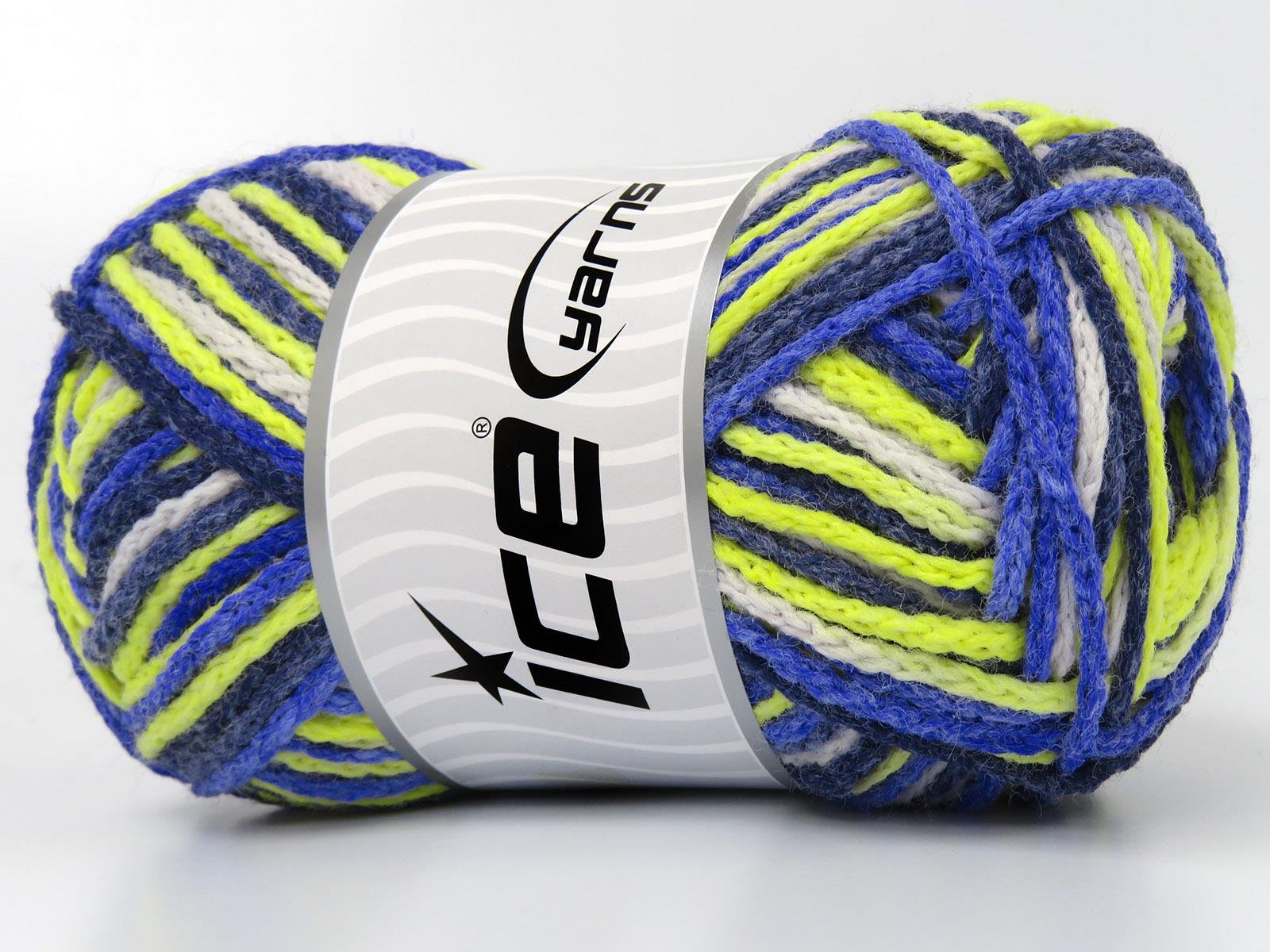 Bonfire Air Blue Shades, Beige, Neon Yellow