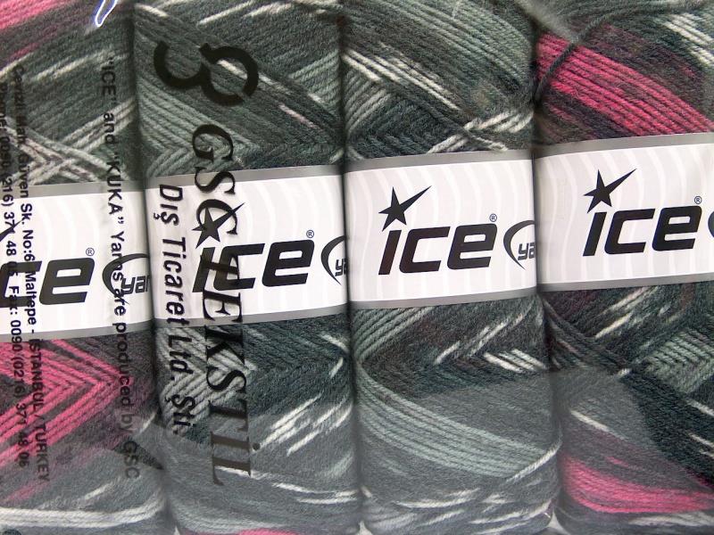 Bonito Ethnic Pink, Grey Shades