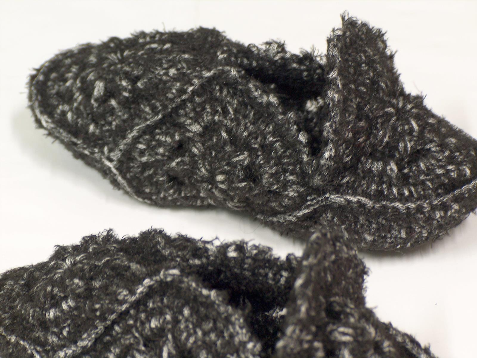 Bootees Black, Grey