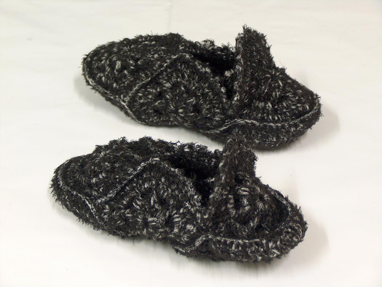 Bootees Black, Grey