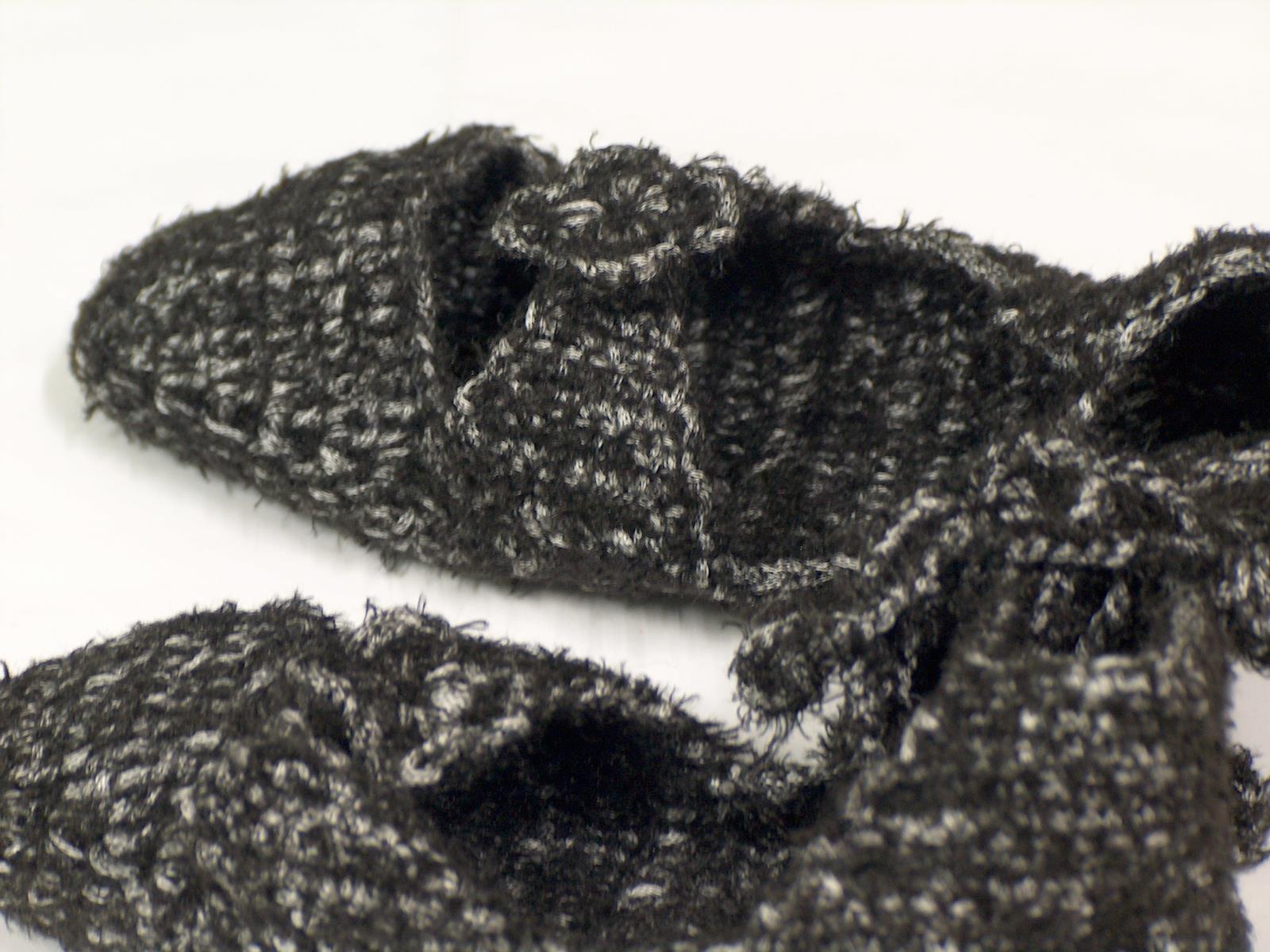 Bootees Black, Grey