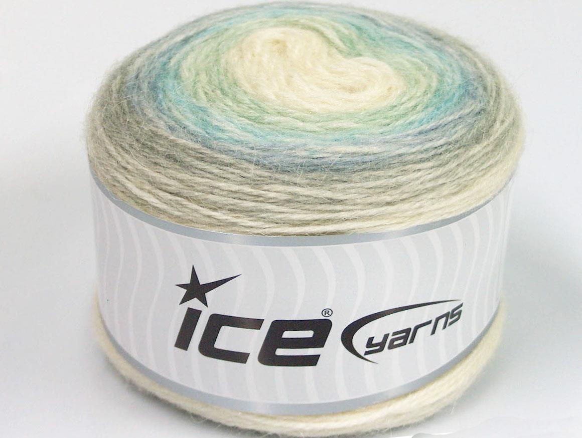 Cakes Alpaca Cream, Turquoise, Grey, Mint Green