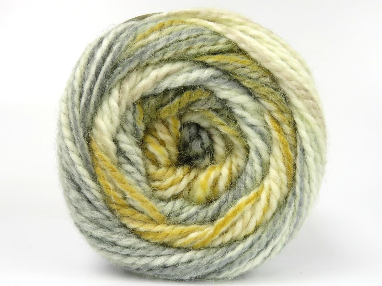 Cakes Alpine Angora Grey, Gold, Khaki, Ecru