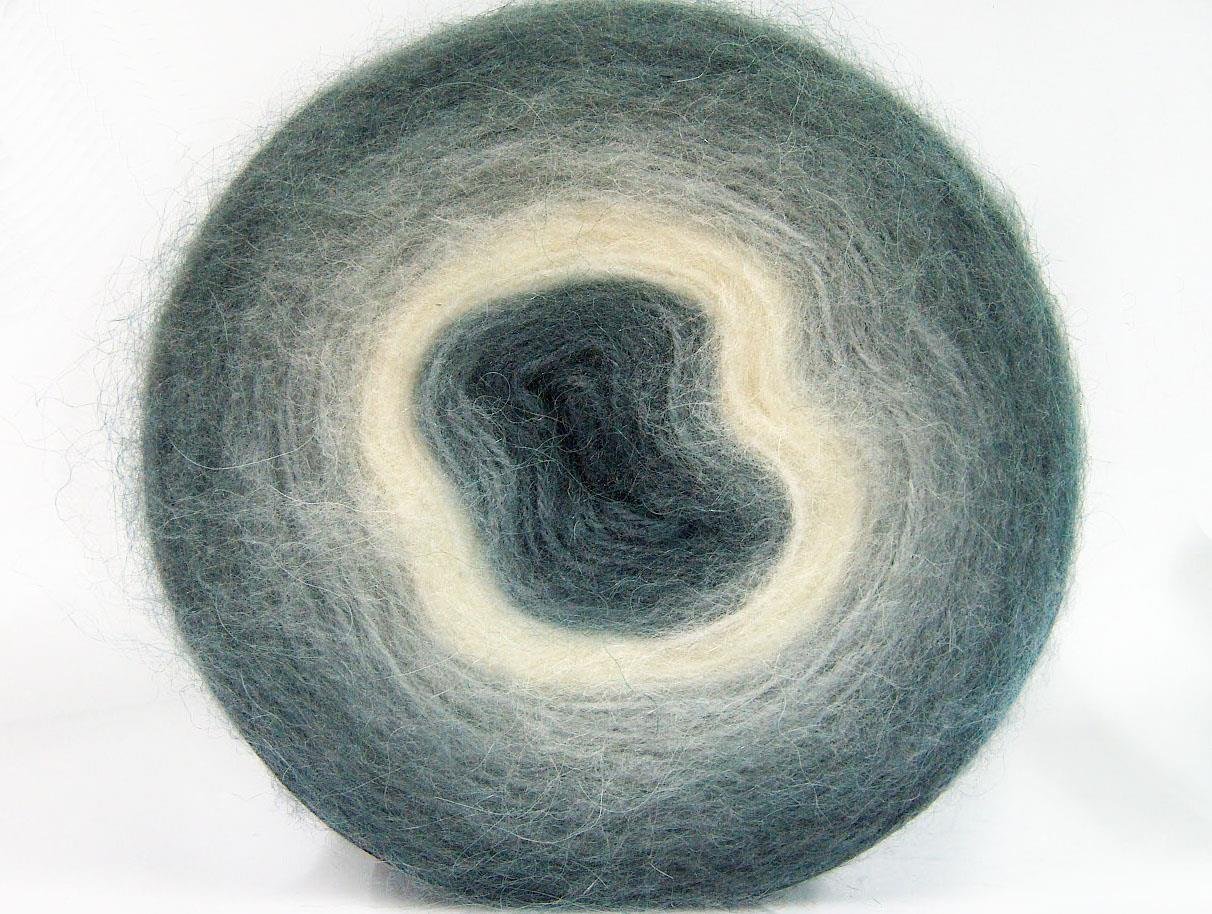 Cakes Angora White, Grey Shades