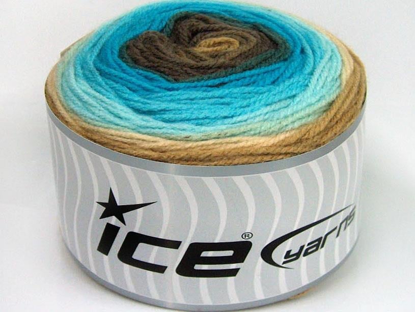 Cakes Baby Fine Brown Shades, Turquoise Shades