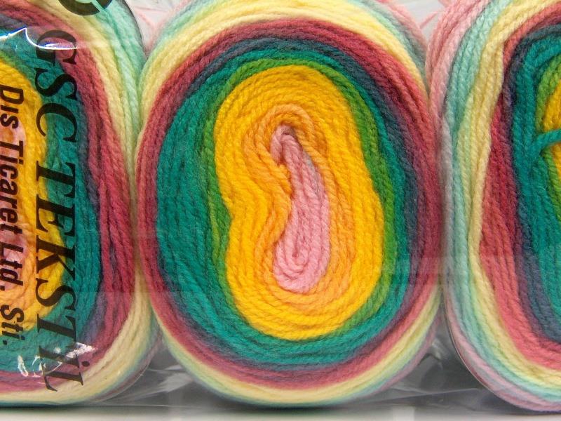 Cakes Baby Fine Green Shades, Pink Shades, Yellow Shades