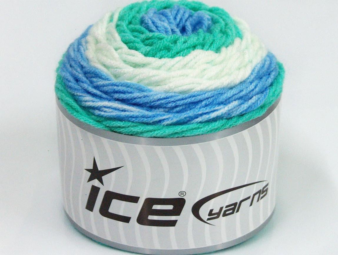 Cakes Blue, White, Mint Green