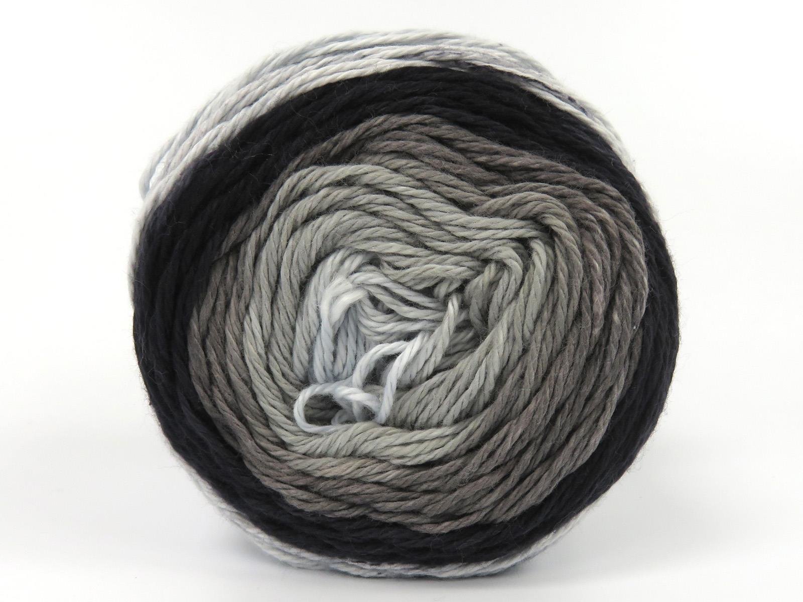 Cakes Cotton Royal Black, Light Blue, Grey Shades