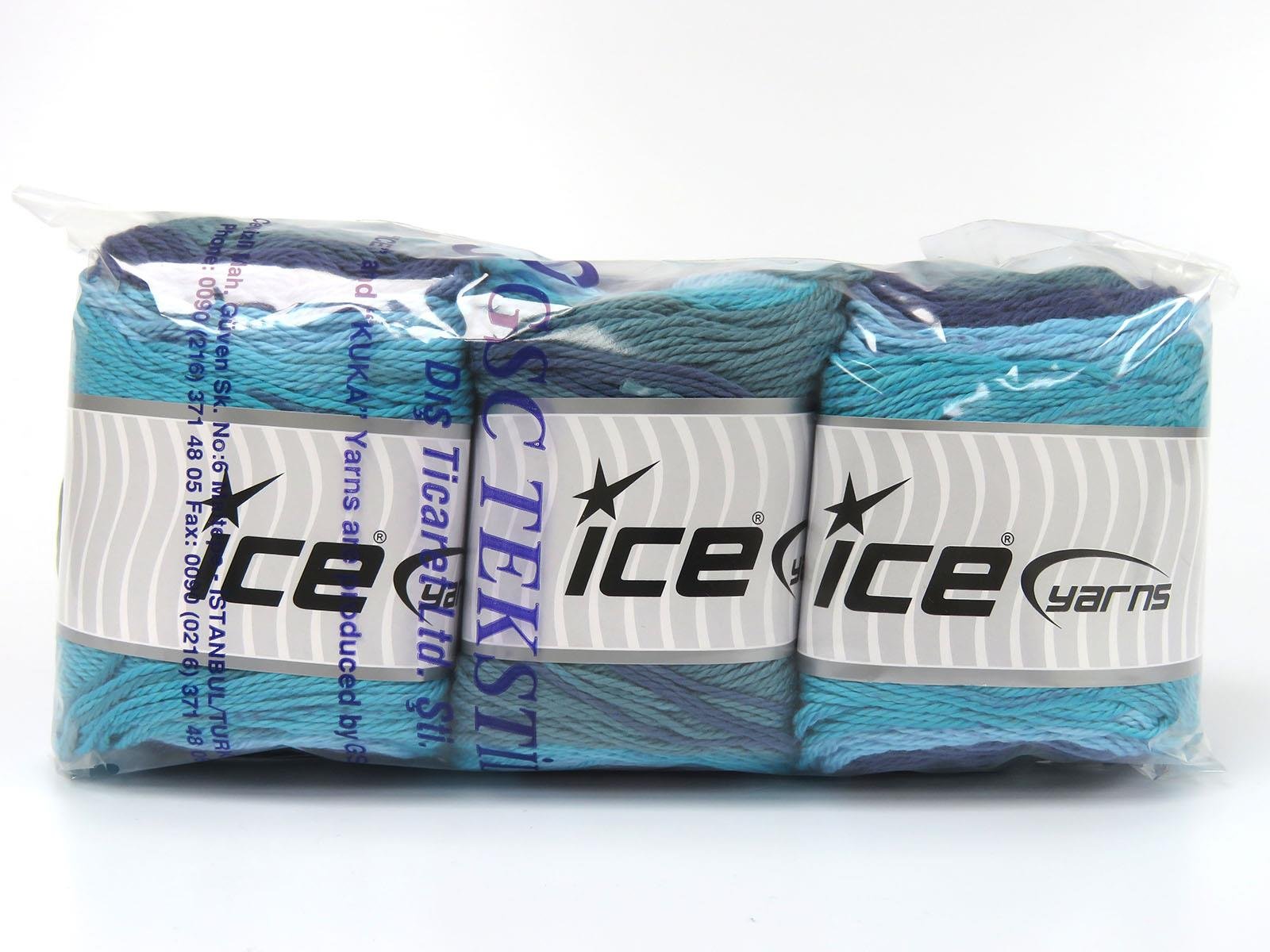 Cakes Cotton Royal Green, Blue, Turquoise, Navy