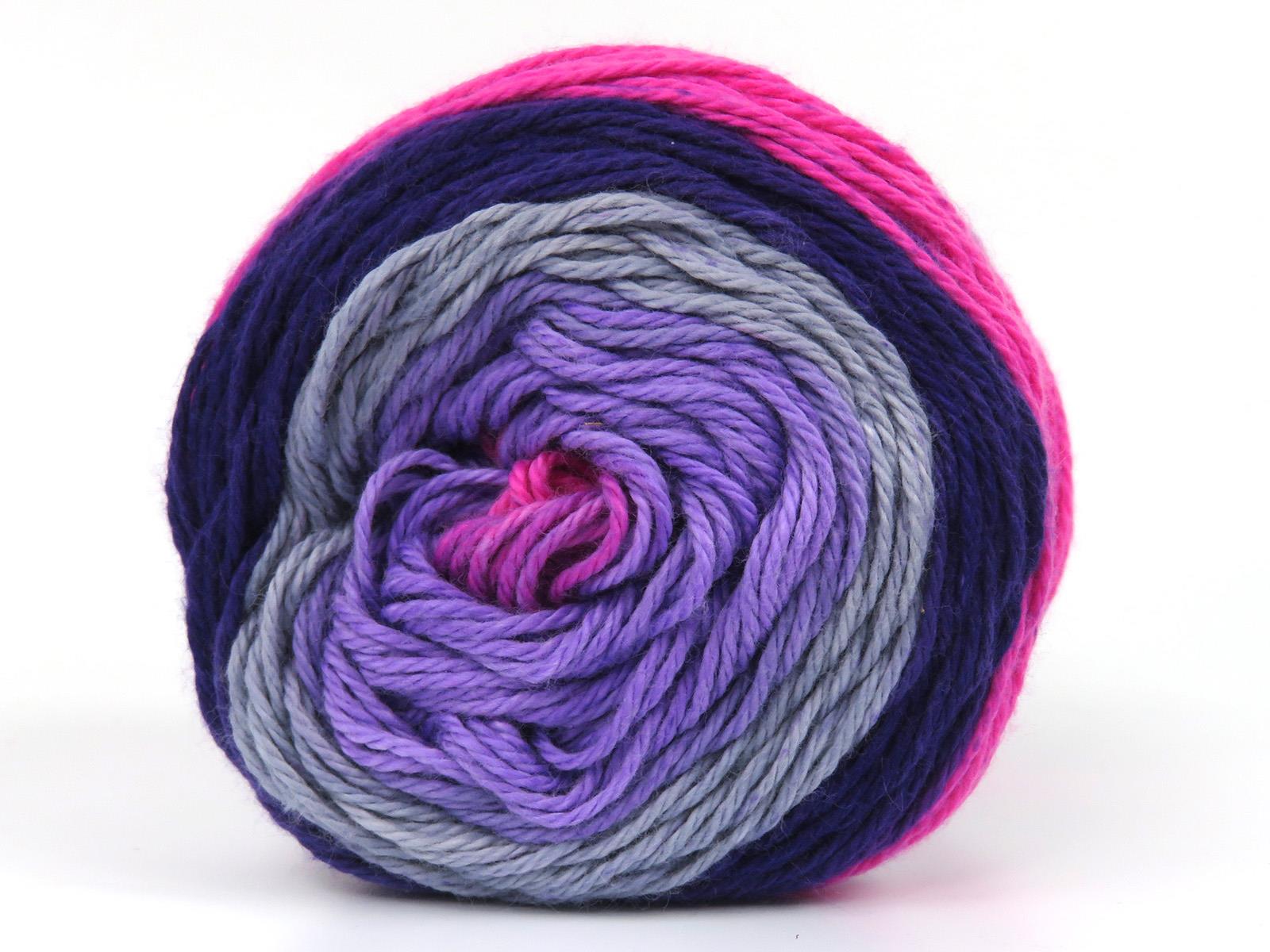 Cakes Cotton Royal Pink, Purple, Lilac, Grey