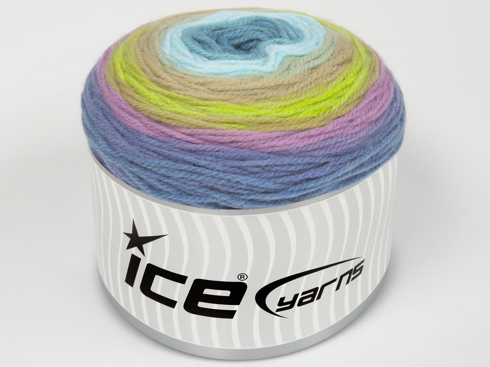 Cakes DK Green, Orchid, Beige, Turquoise Shades