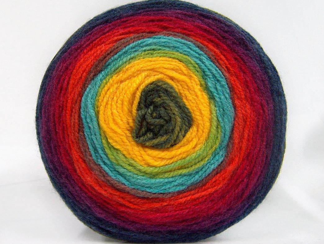 Cakes DK Purple, Red, Yellow, Navy, Fuchsia, Green Shades