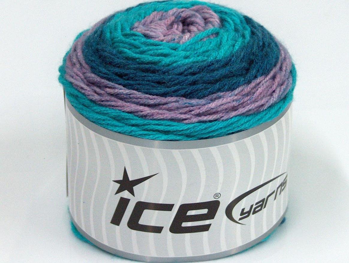 Cakes Lilac, Turquoise, Teal