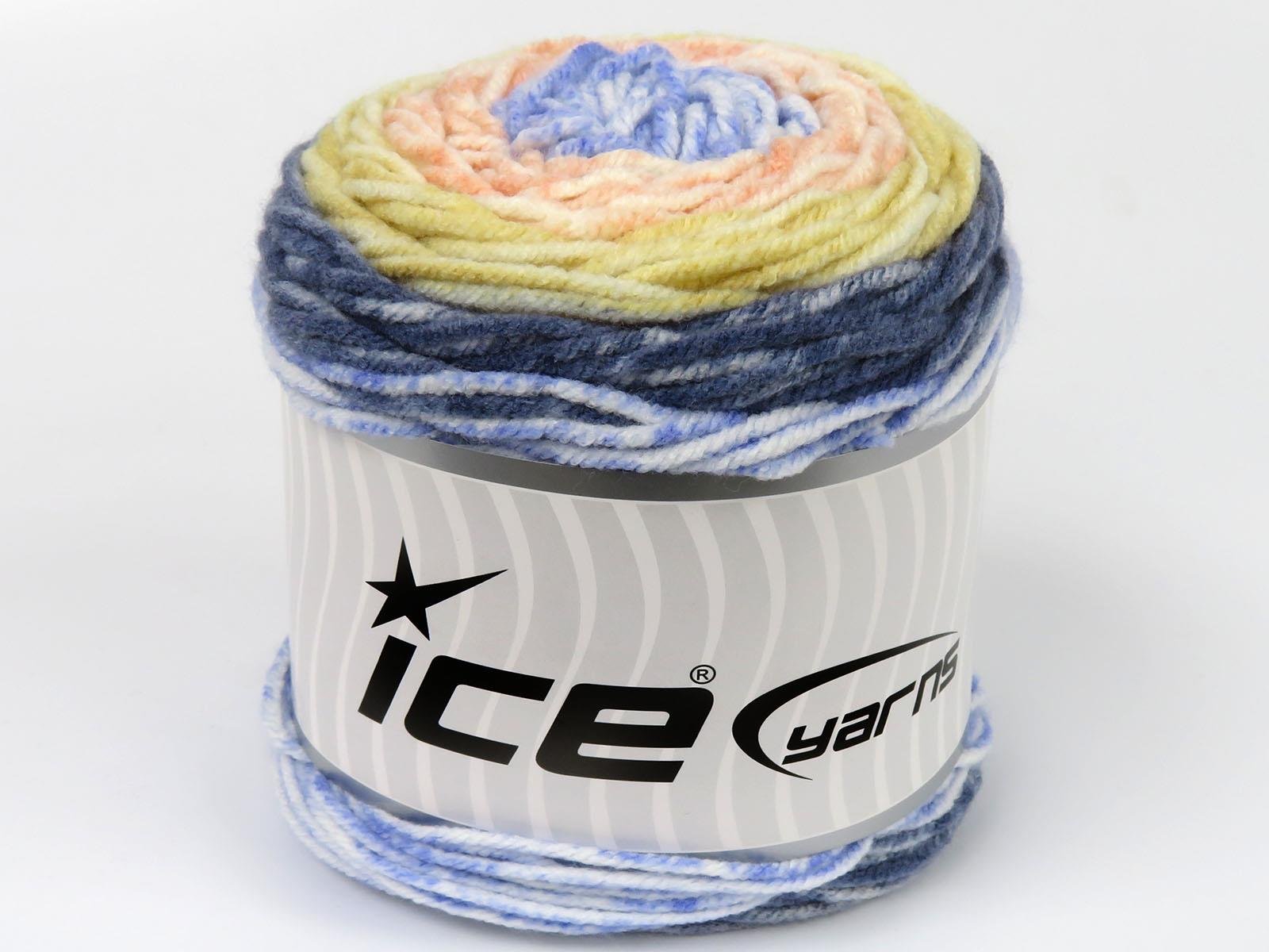 Cakes Splash Lilac, Gold, Salmon, Jeans Blue