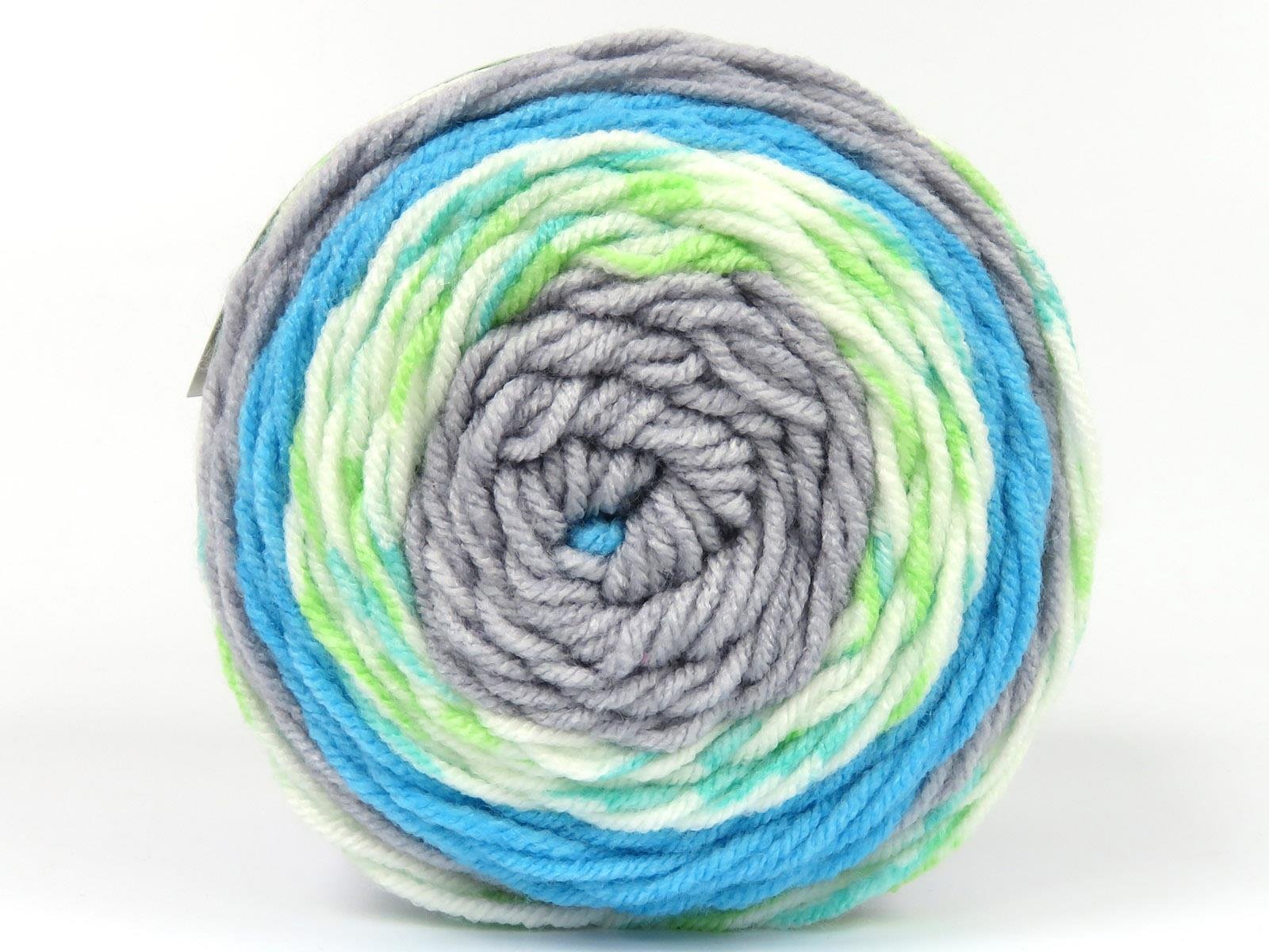 Cakes White, Turquoise, Grey, Green Shades