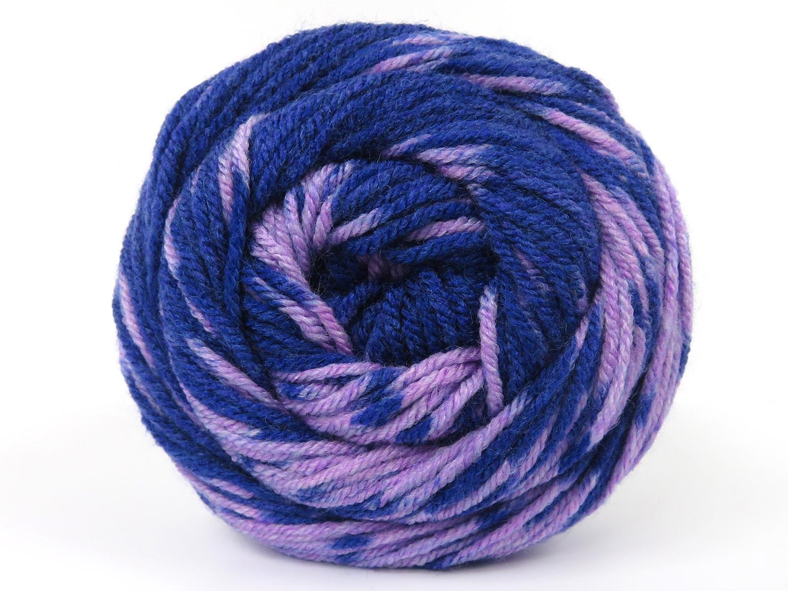 Cakes Wool Design Blue, Lilac Shades