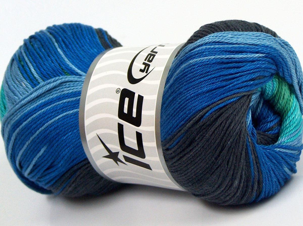 Camilla Cotton Magic Green, Black, Blue Shades
