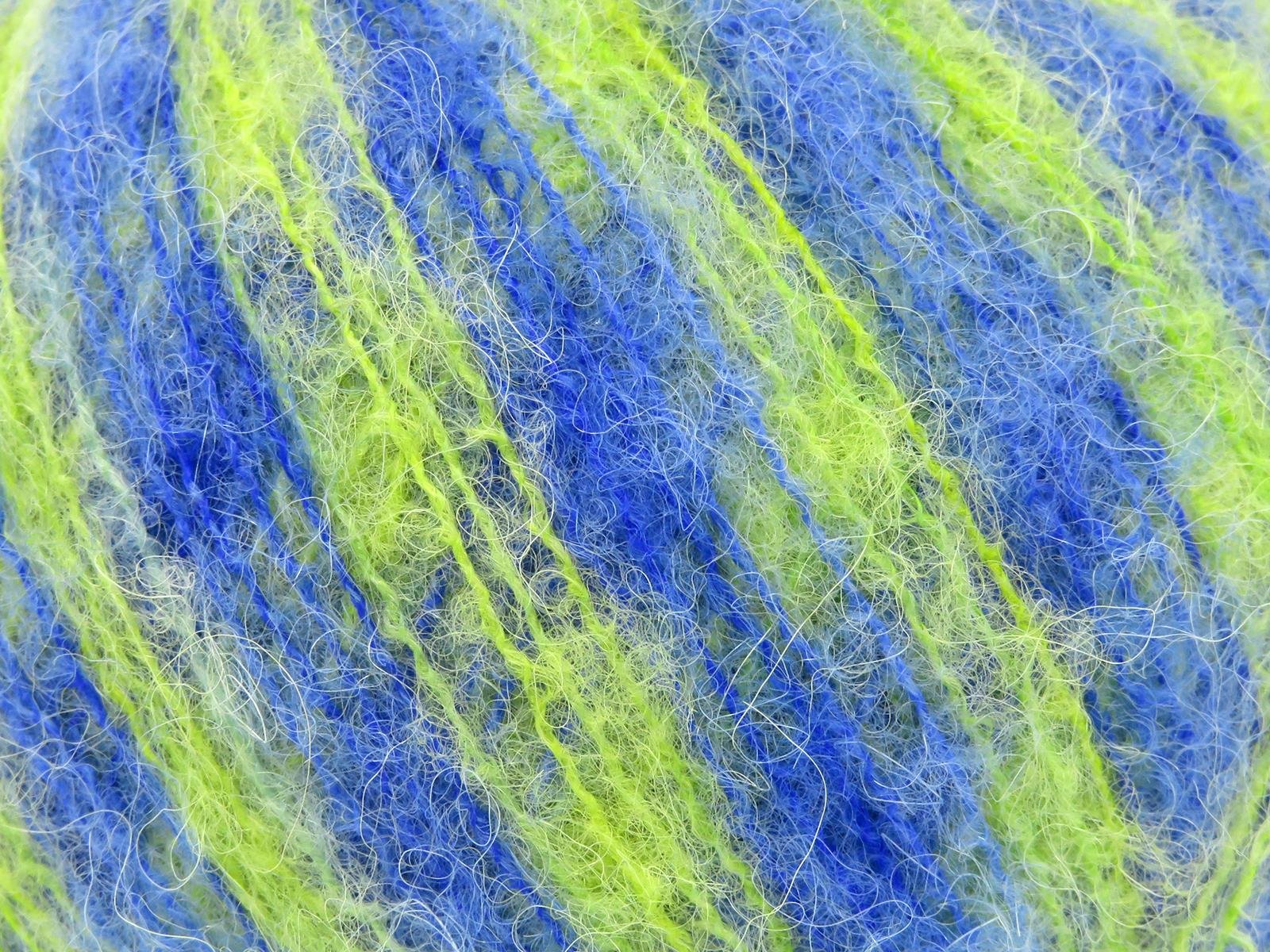 Caress Baby Alpaca Color Blue, Green Shades