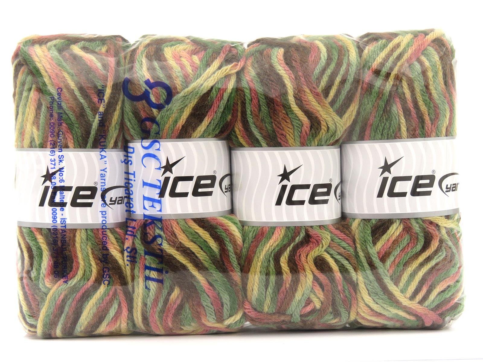 Carnival Cream, Brown Shades, Green Shades