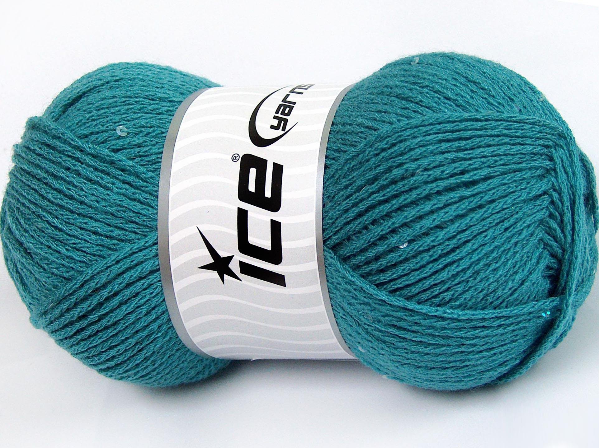 Chain Paillette Turquoise