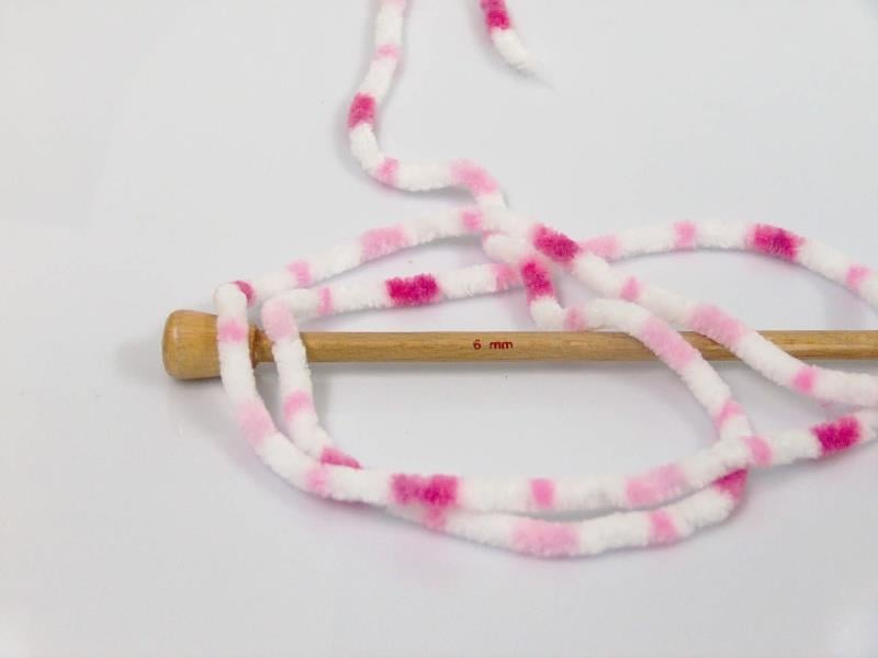 Chenille Baby Colors Pink Shades