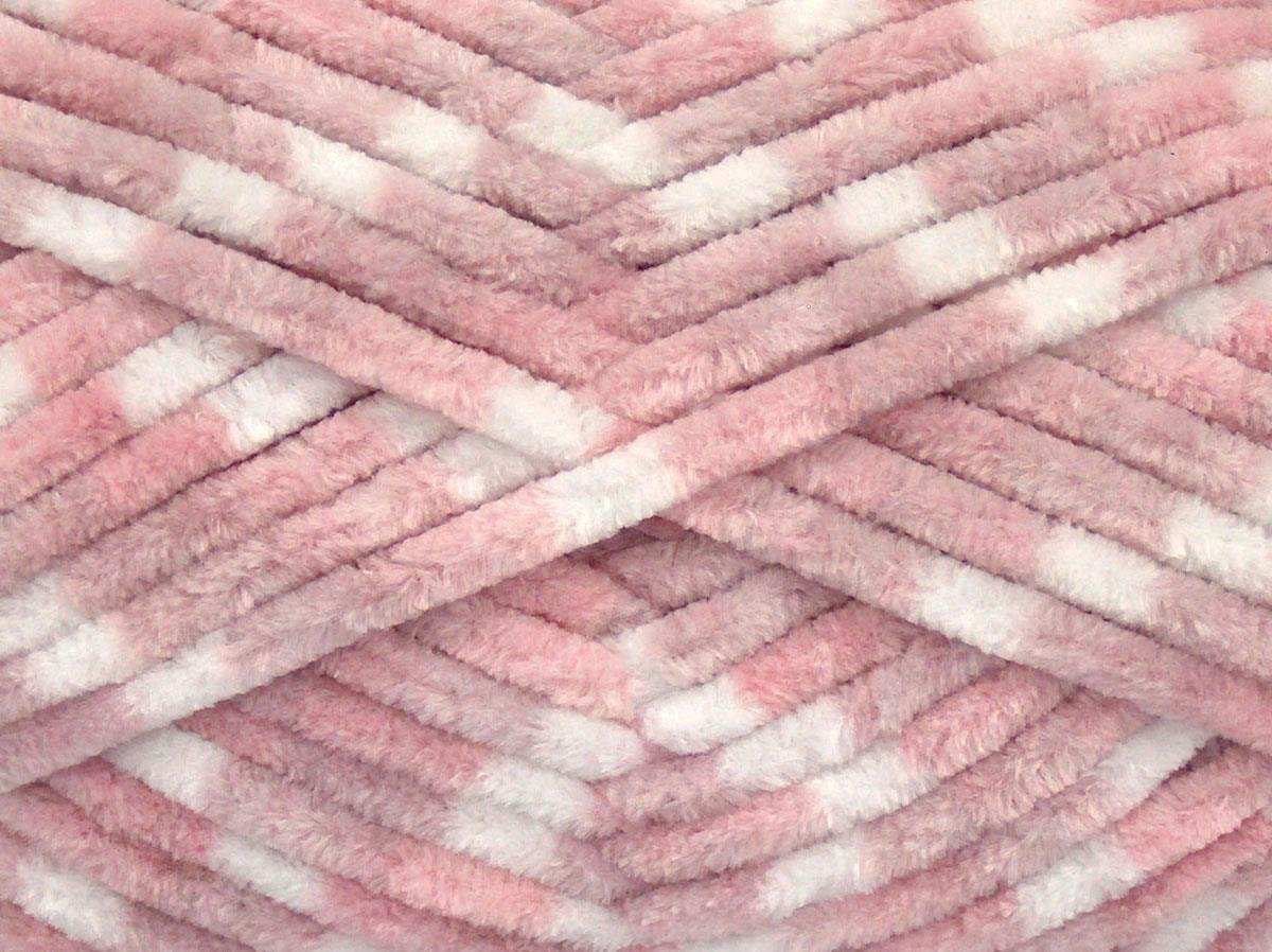 Chenille Baby Colors White, Light Lilac
