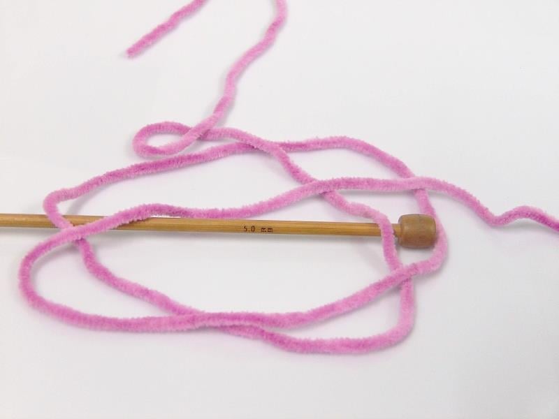 Chenille Baby Light Light Orchid